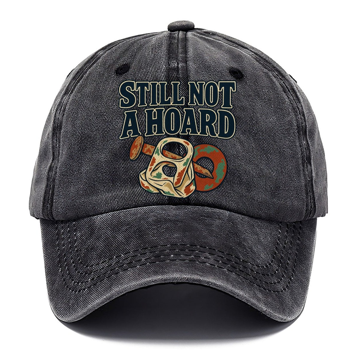 Still Not A Hoard Treasure Hunting Classic Cap – Graphite