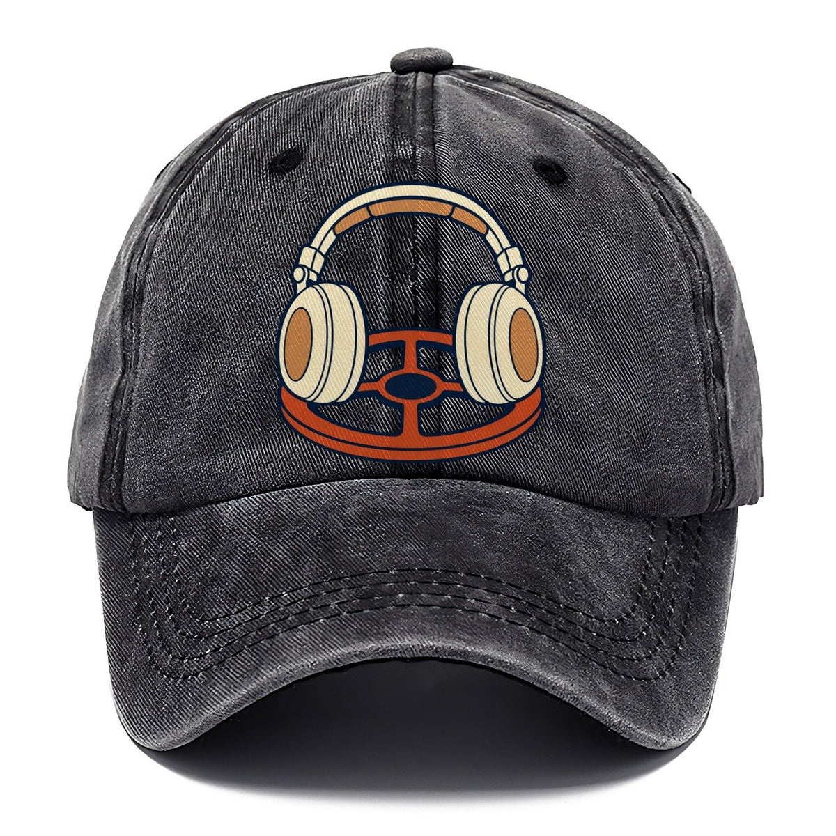 Headphones On The Coil Treasure Hunting Classic Cap – Graphite