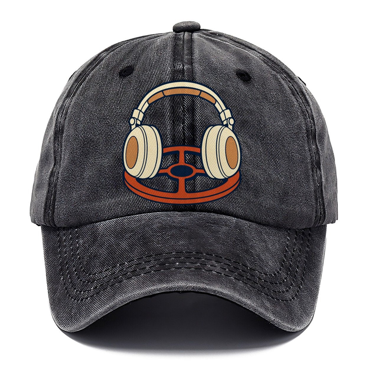 Headphones On The Coil Treasure Hunting Classic Cap – Graphite