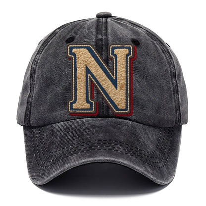 Varsity Chenille N Monogram Classic Cap – Graphite