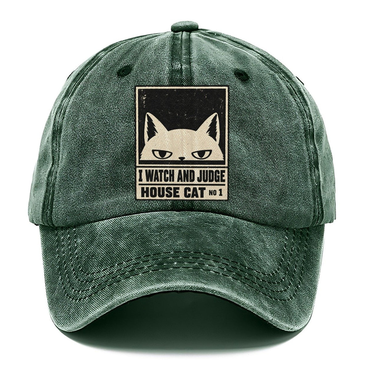 I Watch And Judge Neko Says No Classic Cap – Forest Mist