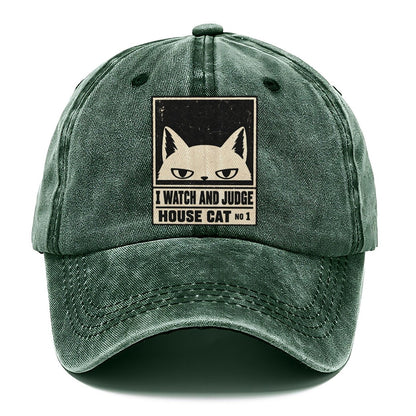 I Watch And Judge Neko Says No Classic Cap – Forest Mist