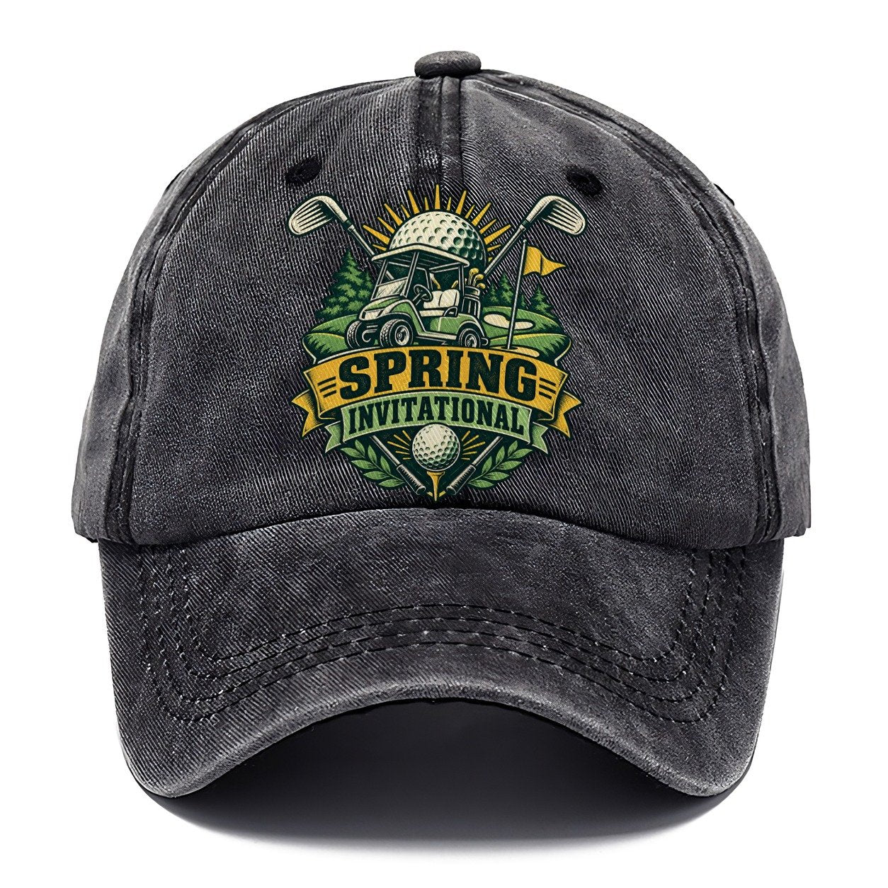 Spring Invitational Golf Life Classic Cap – Graphite