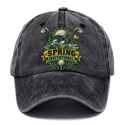 Spring Invitational Golf Life Classic Cap – Graphite
