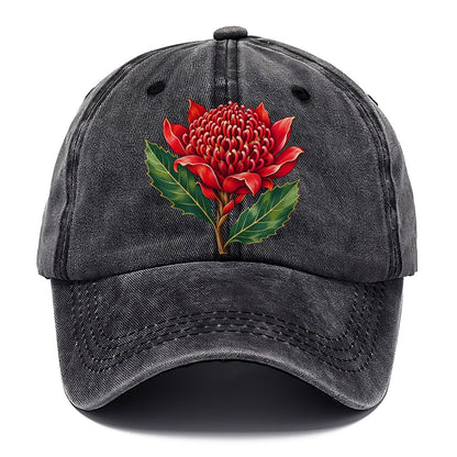 New South Wales Waratah Bloom Australia Cultural Icons Classic Cap – Graphite