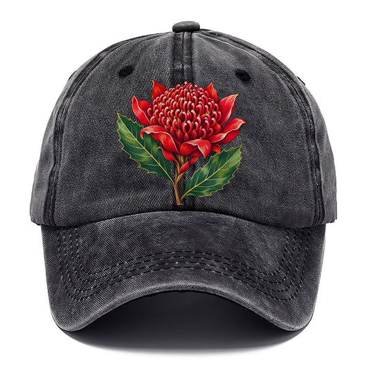 New South Wales Waratah Bloom Australia Cultural Icons Classic Cap – Graphite