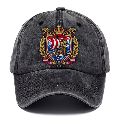 Norway Heraldic Crest Country Logos Classic Cap – Graphite