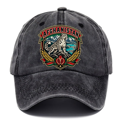 Afghanistan Retro Badge Country Logos Classic Cap – Graphite