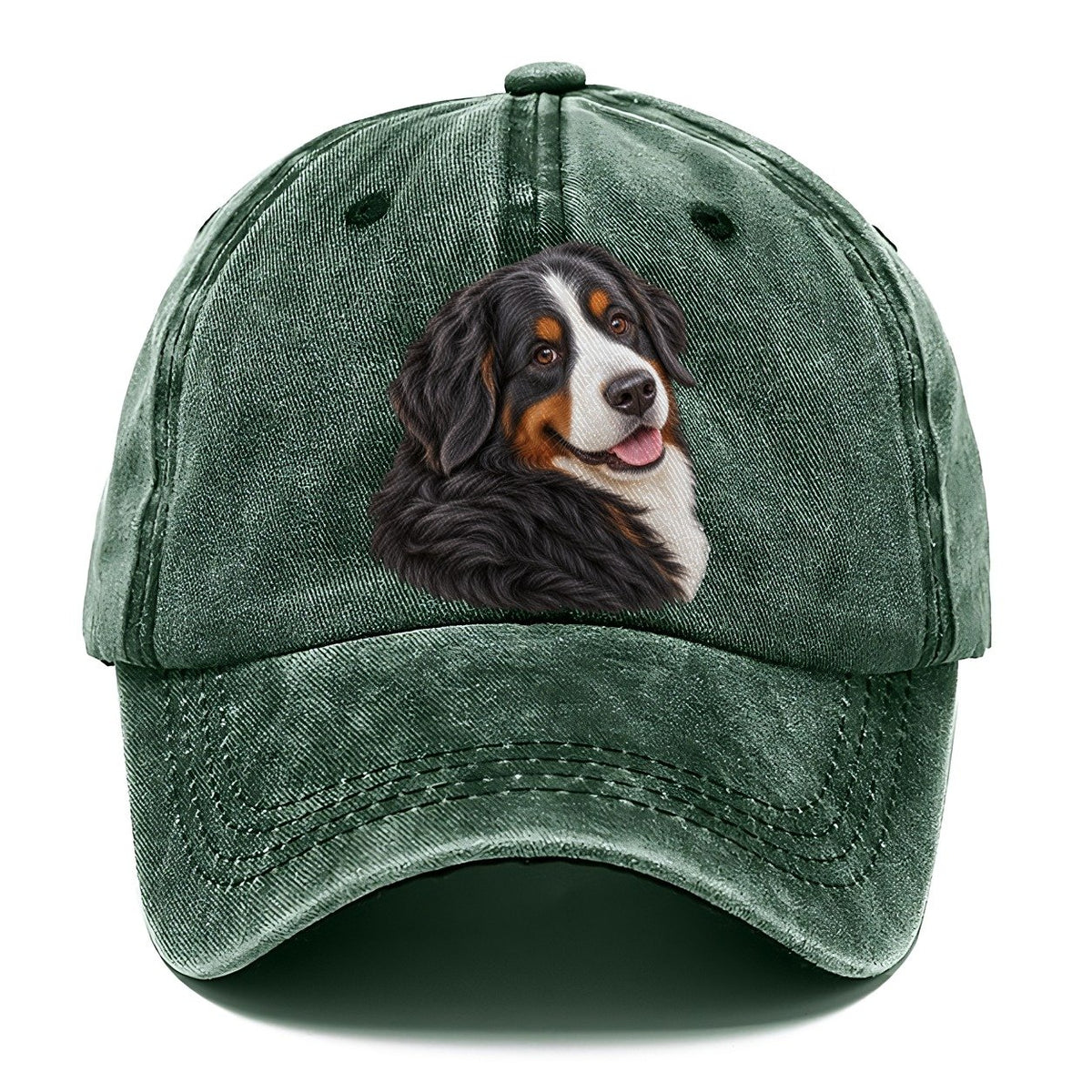 Bernese Over Shoulder Welcome Pastimes Companions Classic Cap – Forest Mist