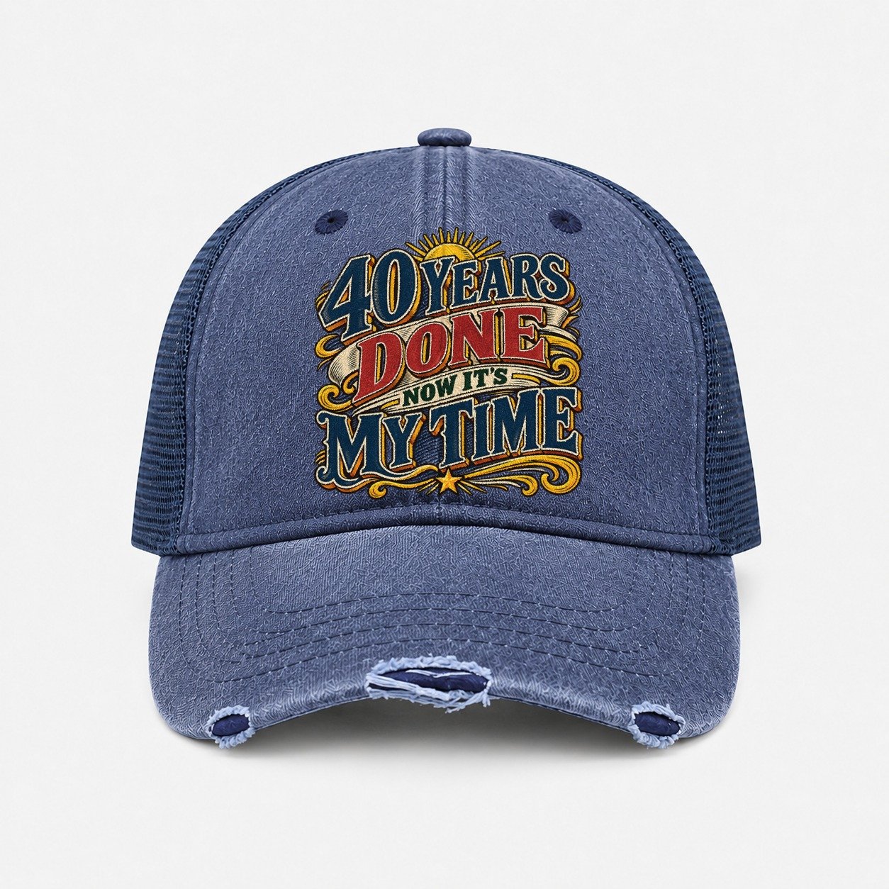 Navy — front view