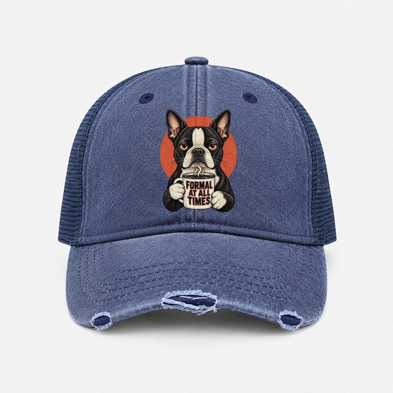 Navy — front view