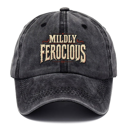 Mildly Ferocious American Wit Classic Cap – Graphite