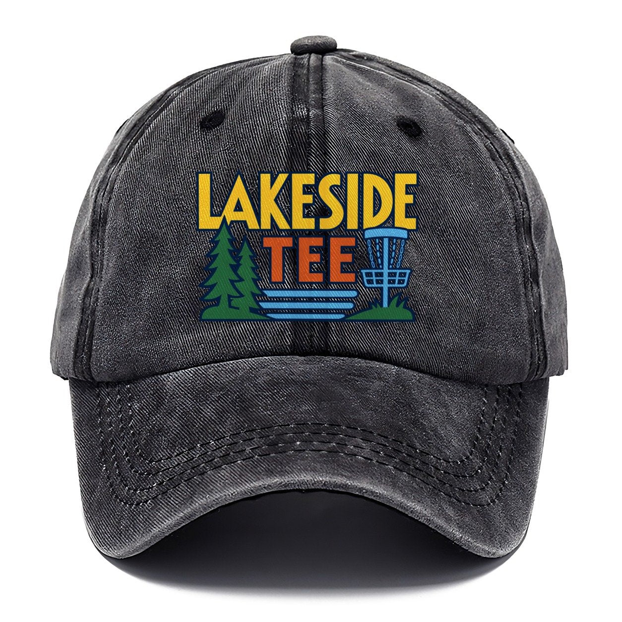 Lakeside Tee Disc Golf Classic Cap – Graphite
