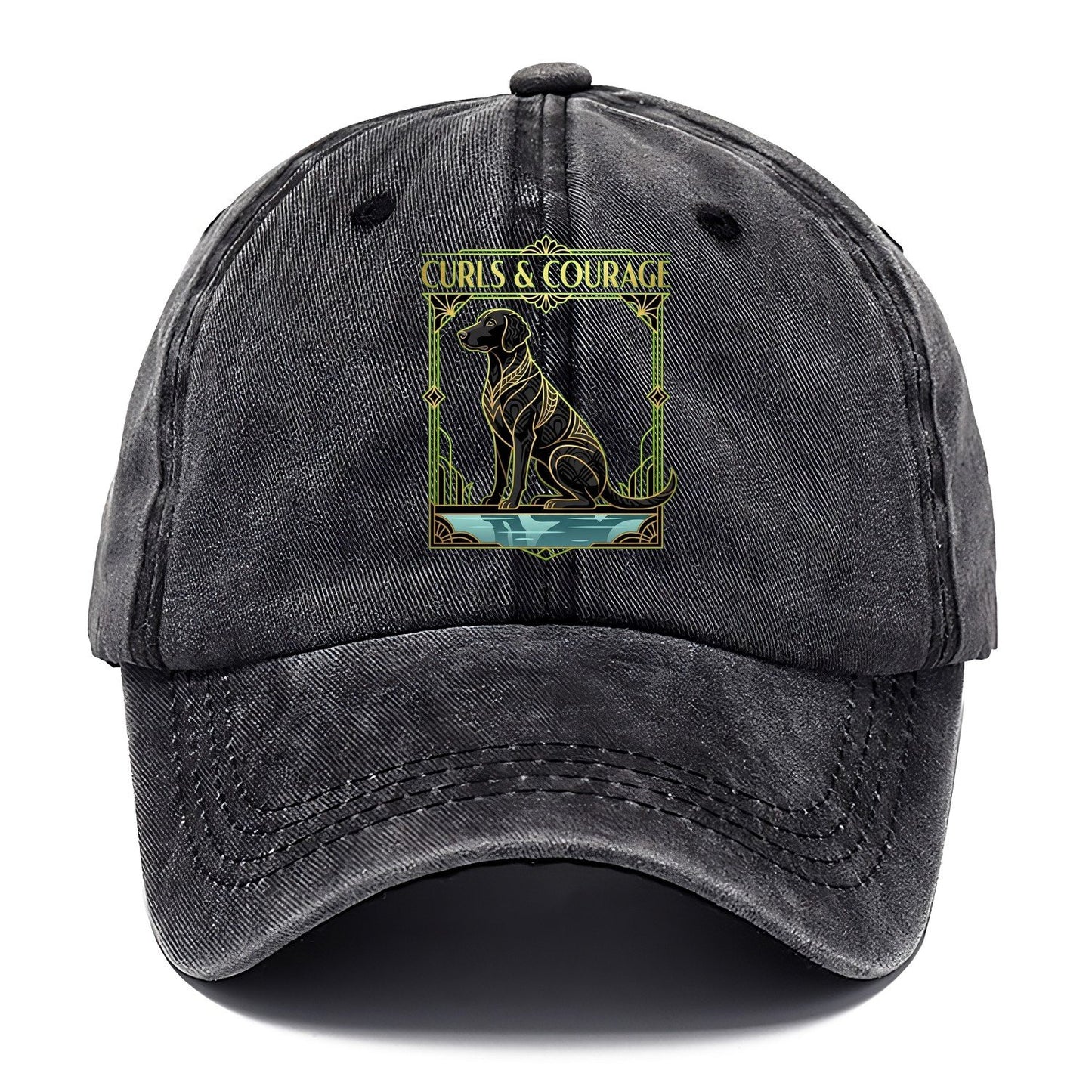 Curls And Courage Classic Cap – Graphite