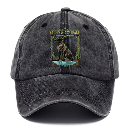 Curls And Courage Classic Cap – Graphite