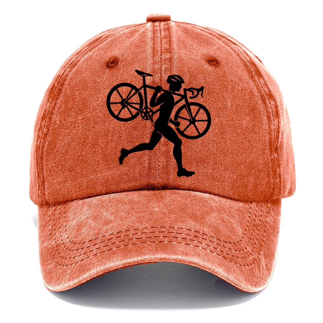 Cyclocross Mud Charger Cycling Life Classic Cap – Terracotta Clay