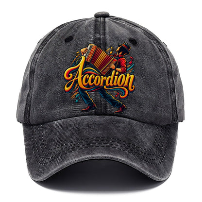 Accordion Wordmark Music Instruments Classic Cap – Graphite