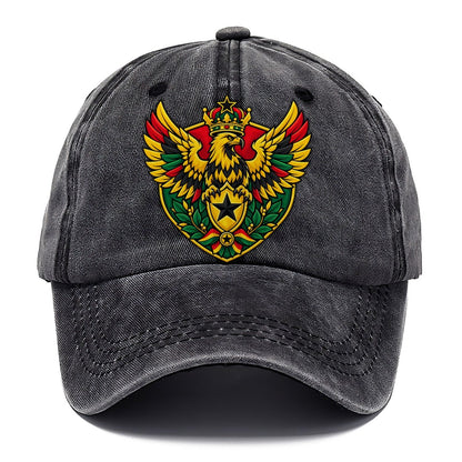 Ghana Heraldic Crest Country Logos Classic Cap – Graphite