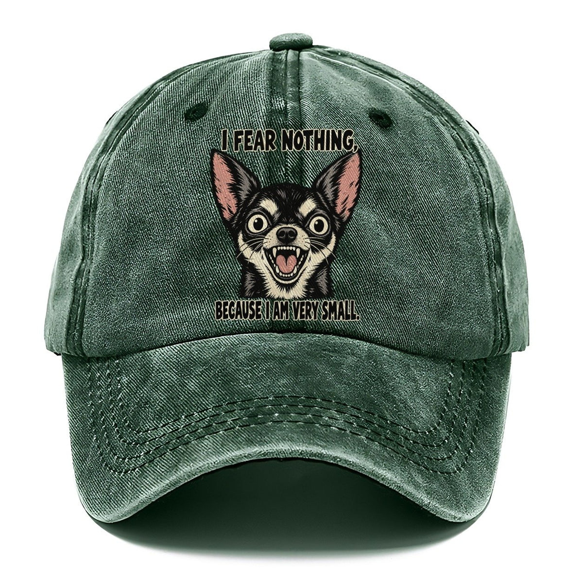 I Fear Nothing Feral Logic Classic Cap – Forest Mist