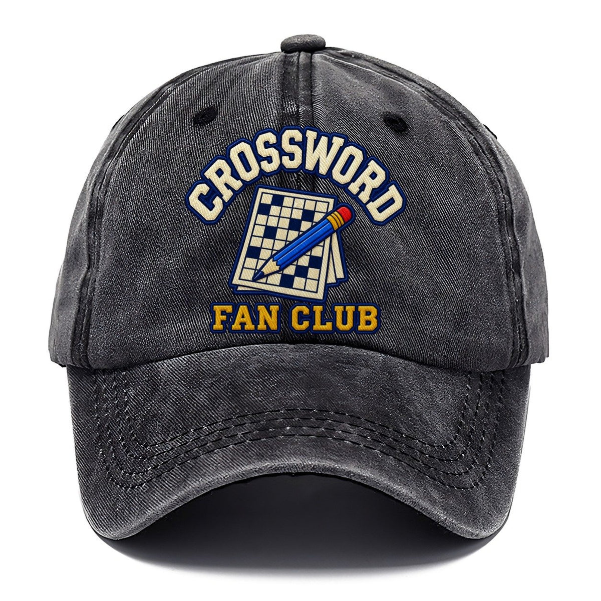 Crossword Fan Club Classic Cap – Graphite
