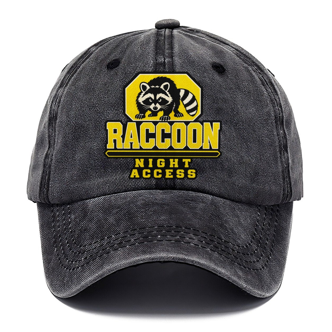 Raccoon Night Access Heavy Duty Classic Cap – Graphite