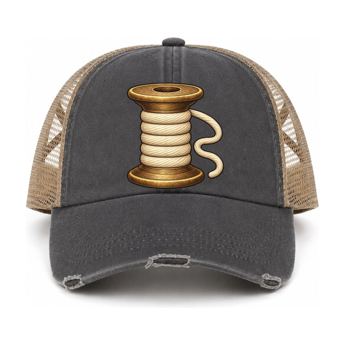 Charcoal-Khaki — front view
