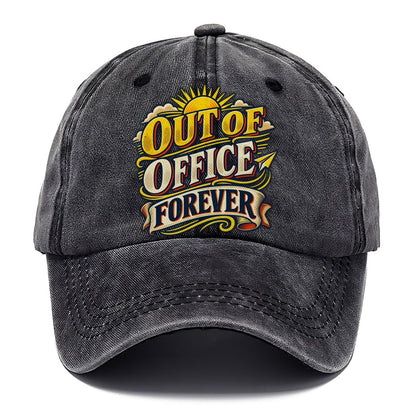 Out Of Office Forever Retired Living Classic Cap – Graphite