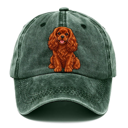 Ruby Cavalier King Charles Classic Cap – Forest Mist