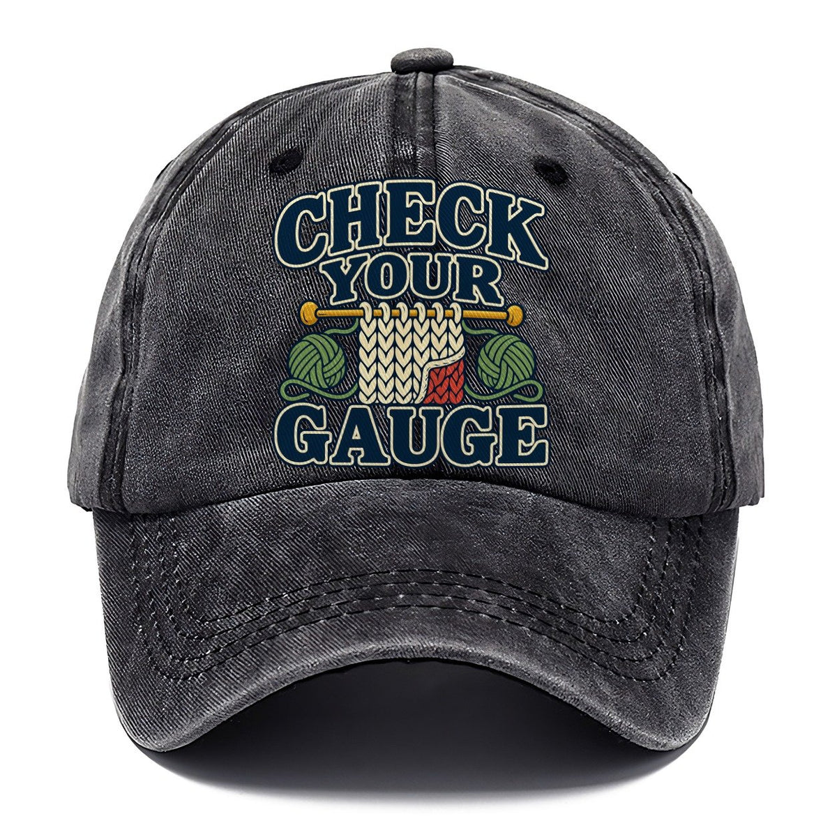 Check Your Gauge Yarn Crafts Classic Cap – Graphite