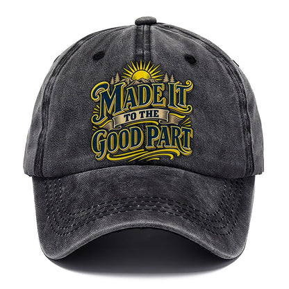 Made It To The Good Part Retired Living Classic Cap – Graphite