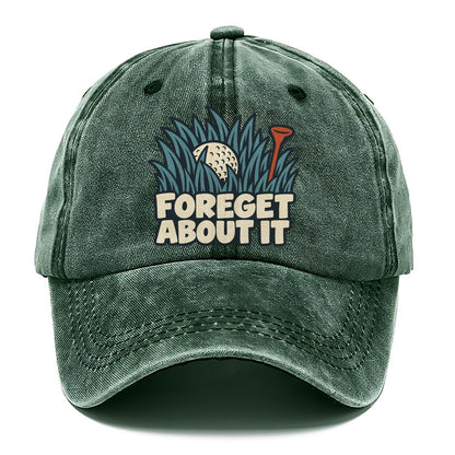 Foreget About It Familiar Punchlines Classic Cap – Forest Mist