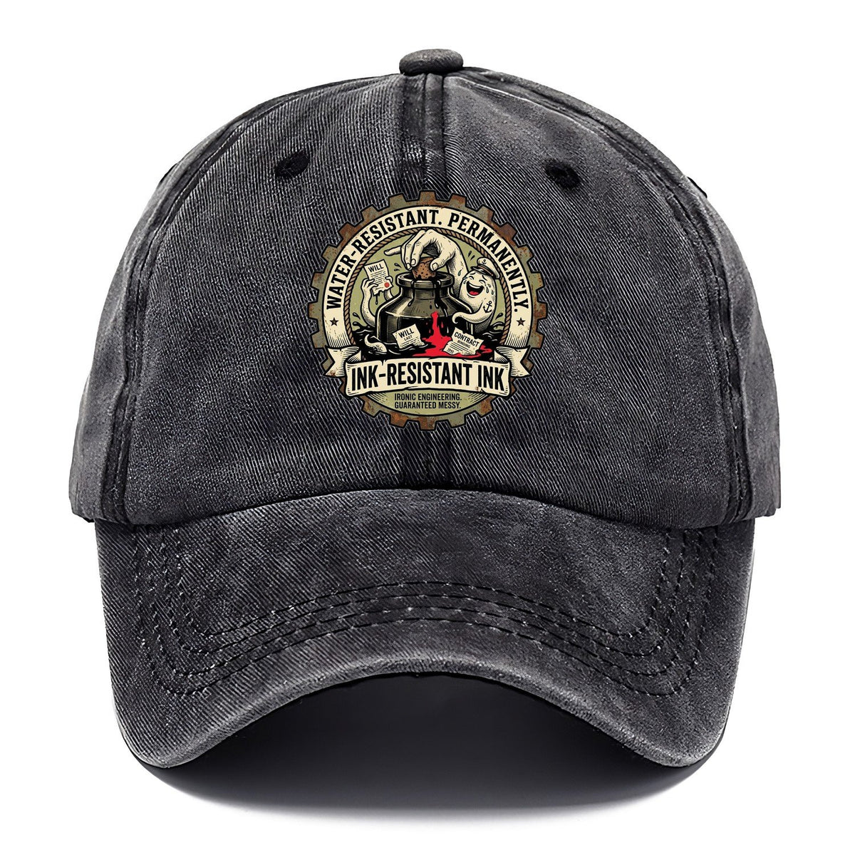 Ink-Resistant Ink Classic Cap – Graphite