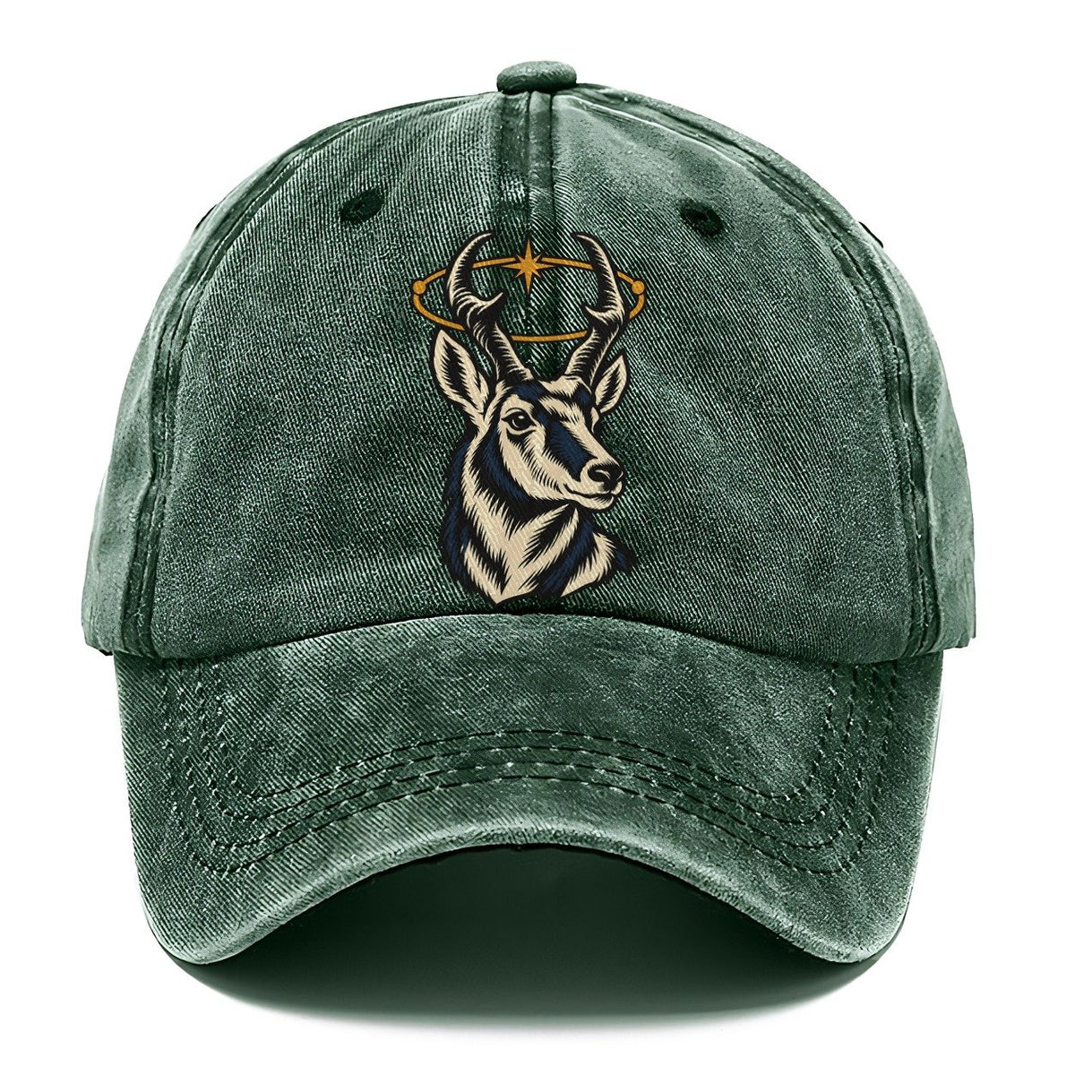 Pronghorn Orbit Horns Sundown Familiars Classic Cap – Forest Mist