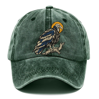 Vulture Solar Disc Sundown Familiars Classic Cap – Forest Mist