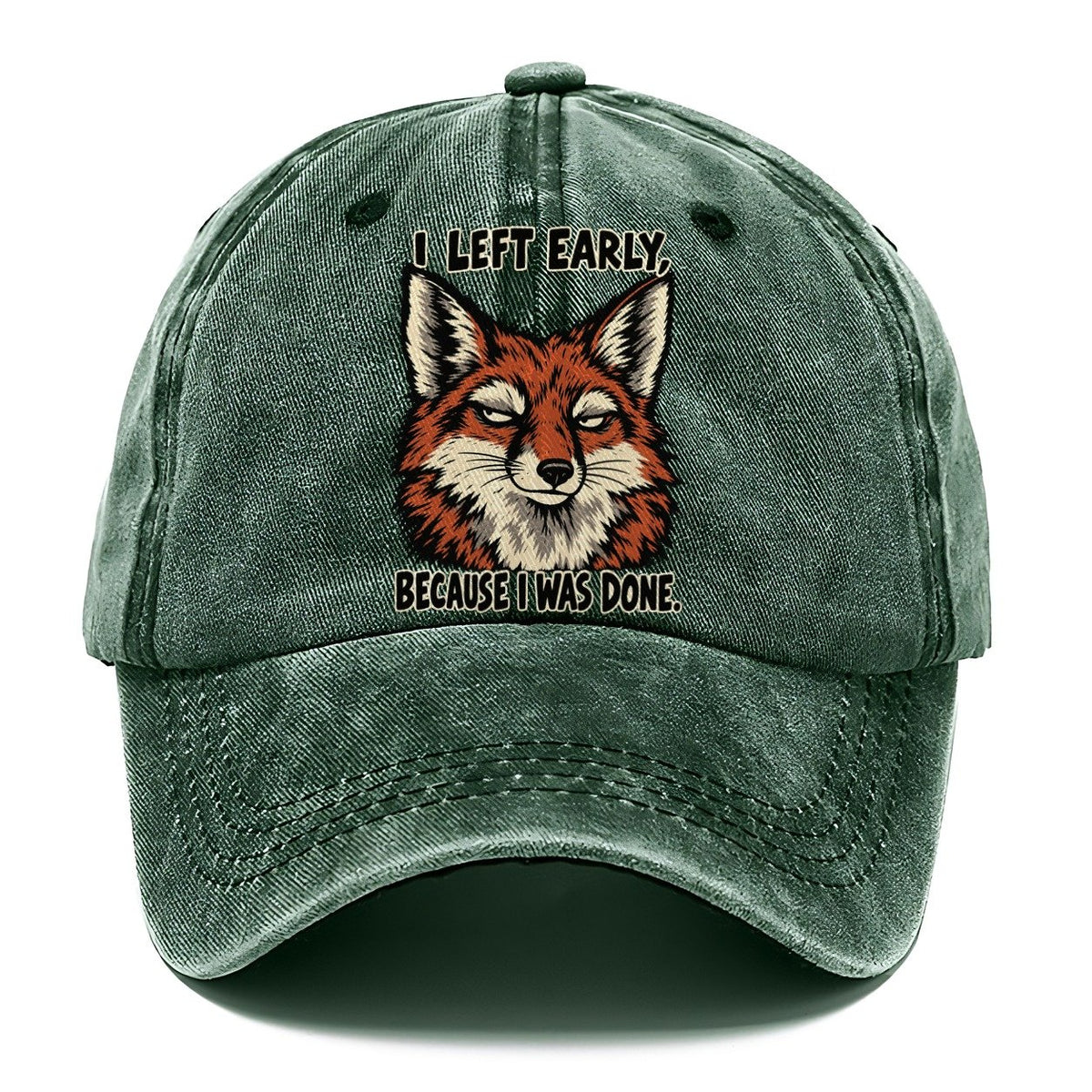 I Left Early Feral Logic Classic Cap – Forest Mist