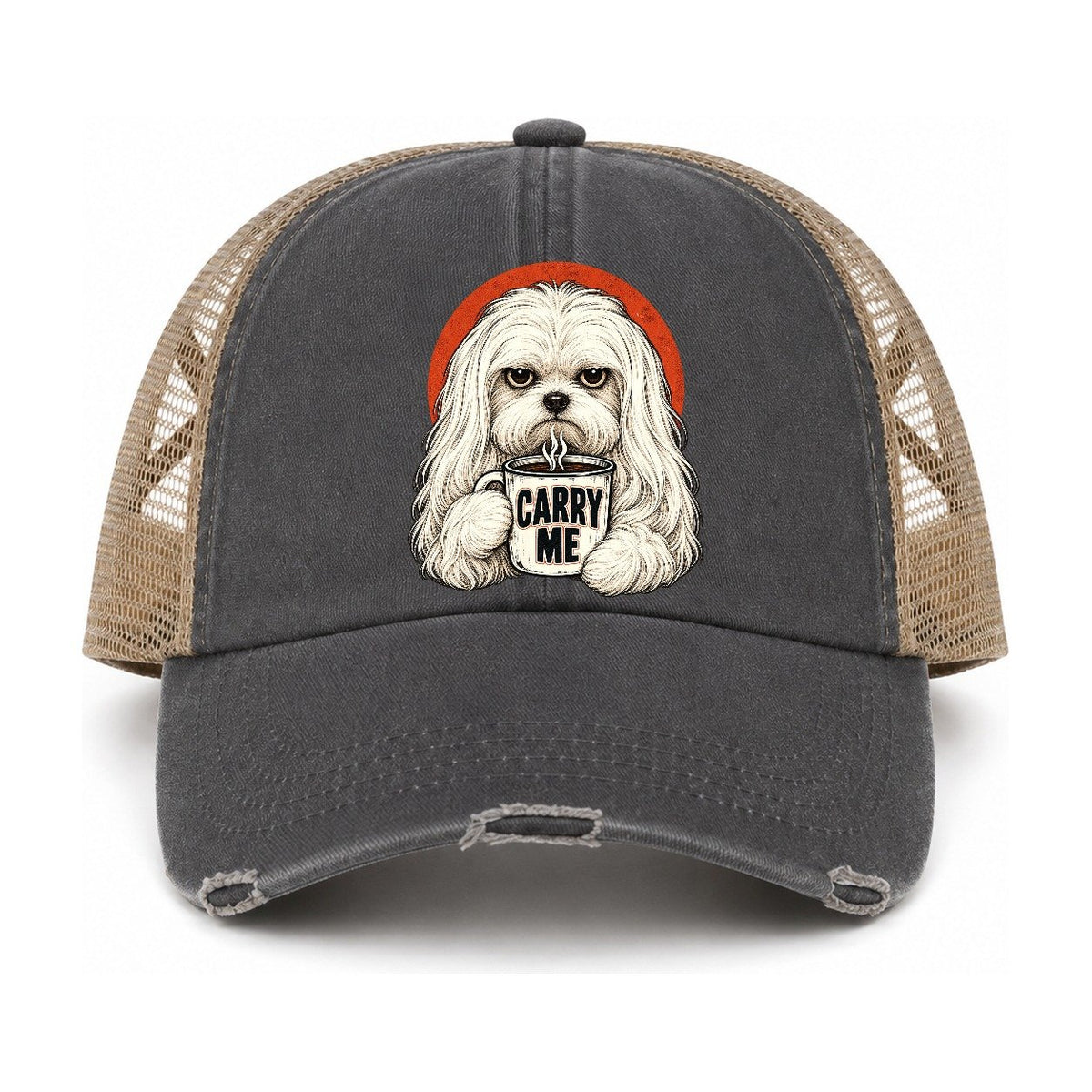 Charcoal-Khaki — front view