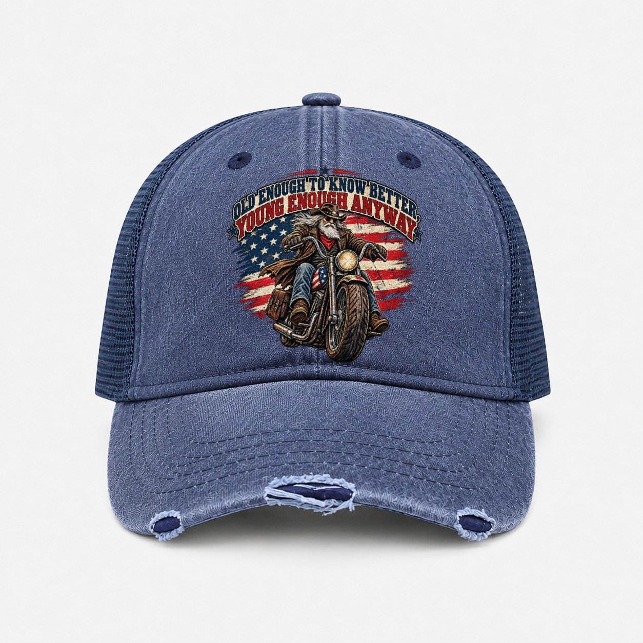 Navy — front view