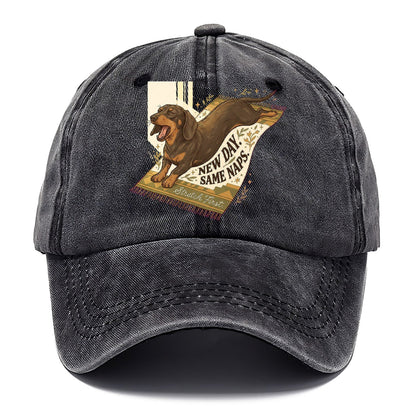 New Day Same Naps Classic Cap – Graphite