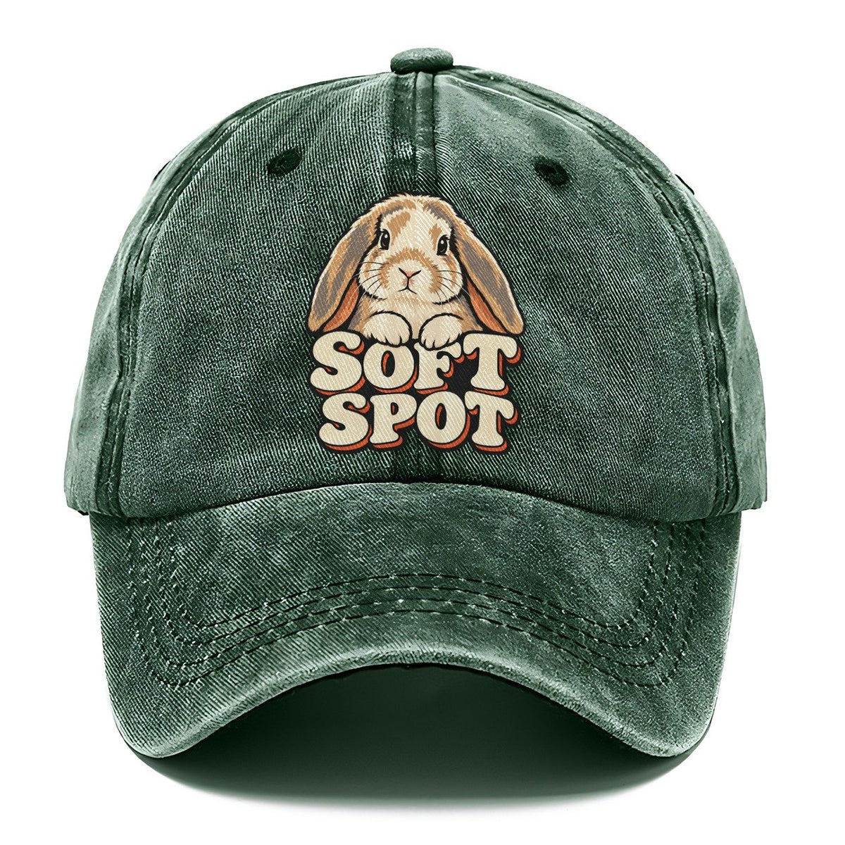 Soft Spot Small Pet Logos Classic Cap – Forest Mist