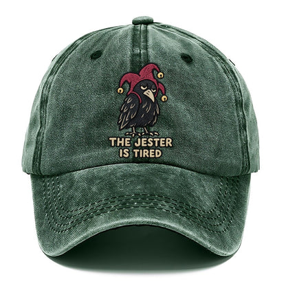Crow Fool Weary Court Classic Cap – Forest Mist