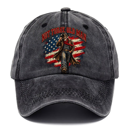 Not Today Old Man Old Man Strong Classic Cap – Graphite