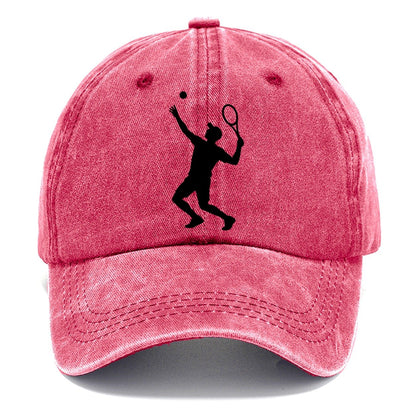 Left Handed Tennis Server Classic Cap – Pomegranate Blush