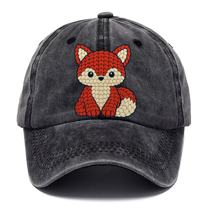 Amigurumi Fox Yarn Crafts Classic Cap – Graphite