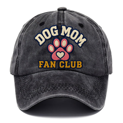 Dog Mom Fan Club Classic Cap – Graphite