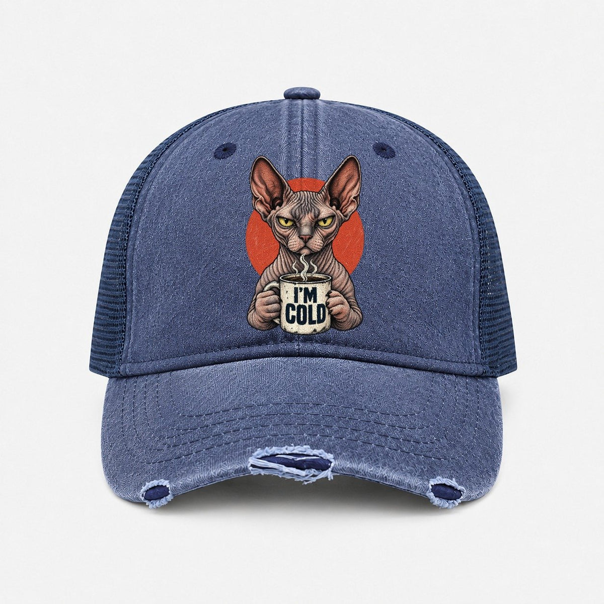 Navy — front view