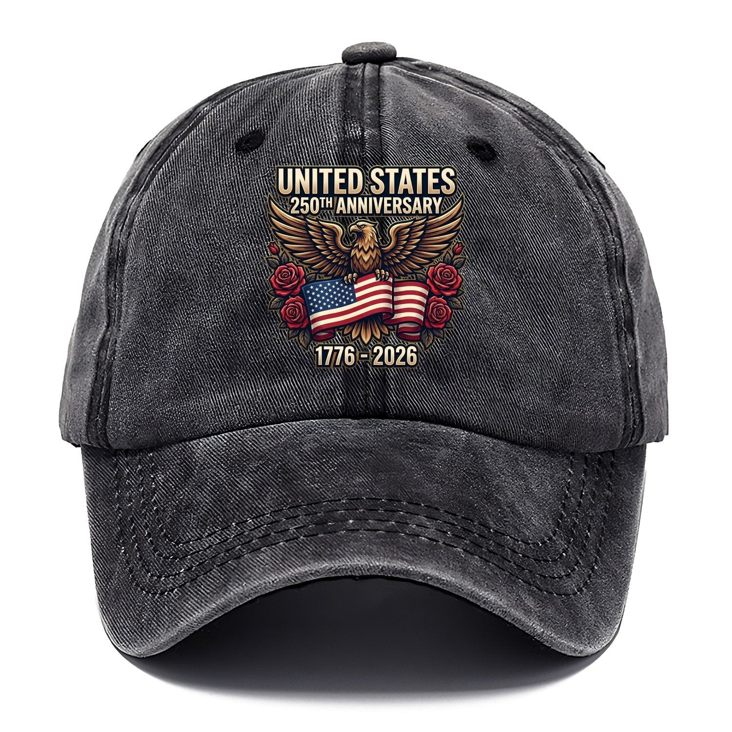 Eagle Flag Roses 250Th Classic Cap – Graphite