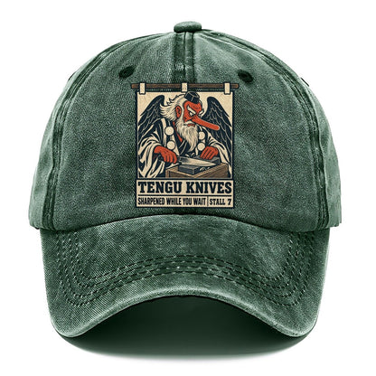 Tengu Knives Yokai Night Market Classic Cap – Forest Mist