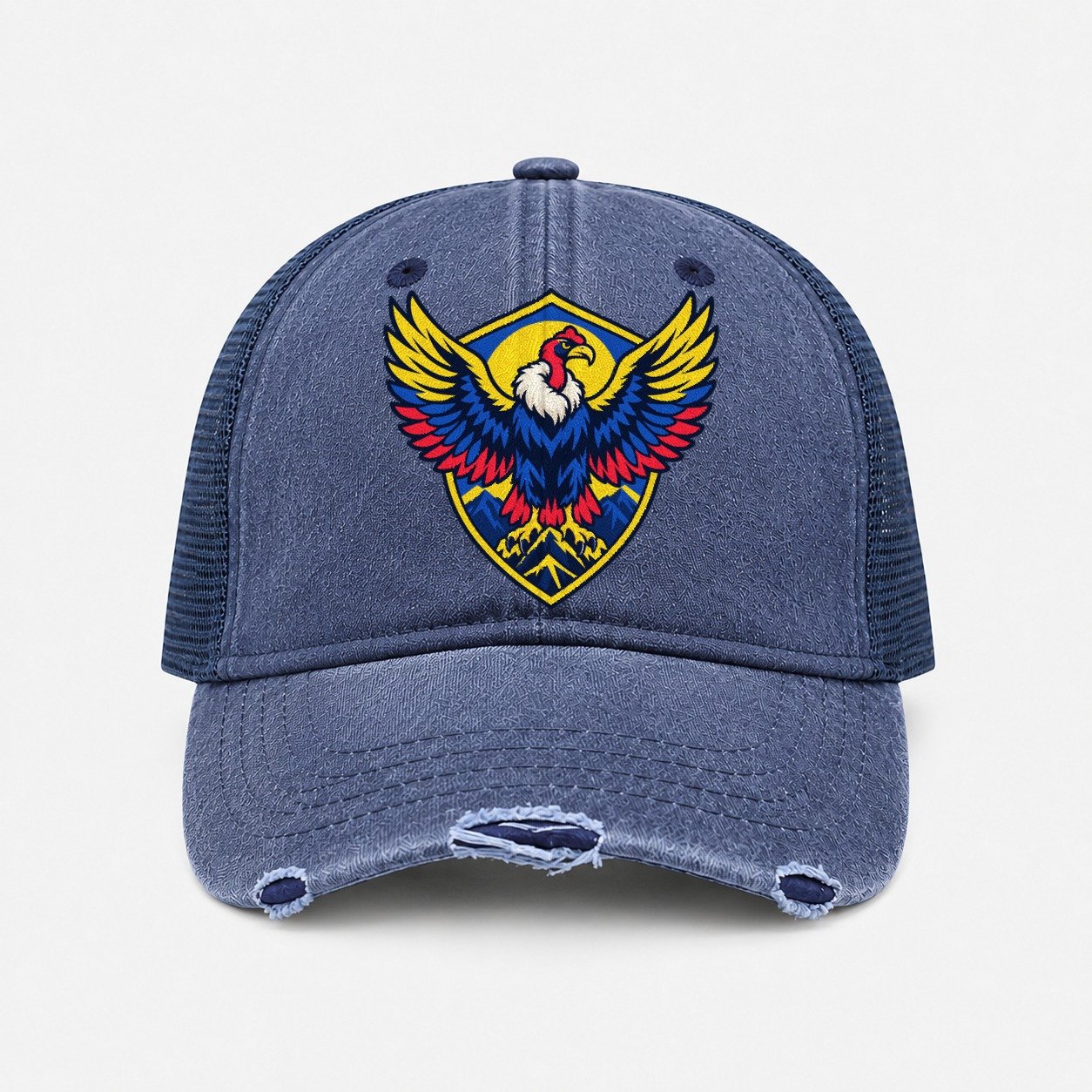Navy — front view