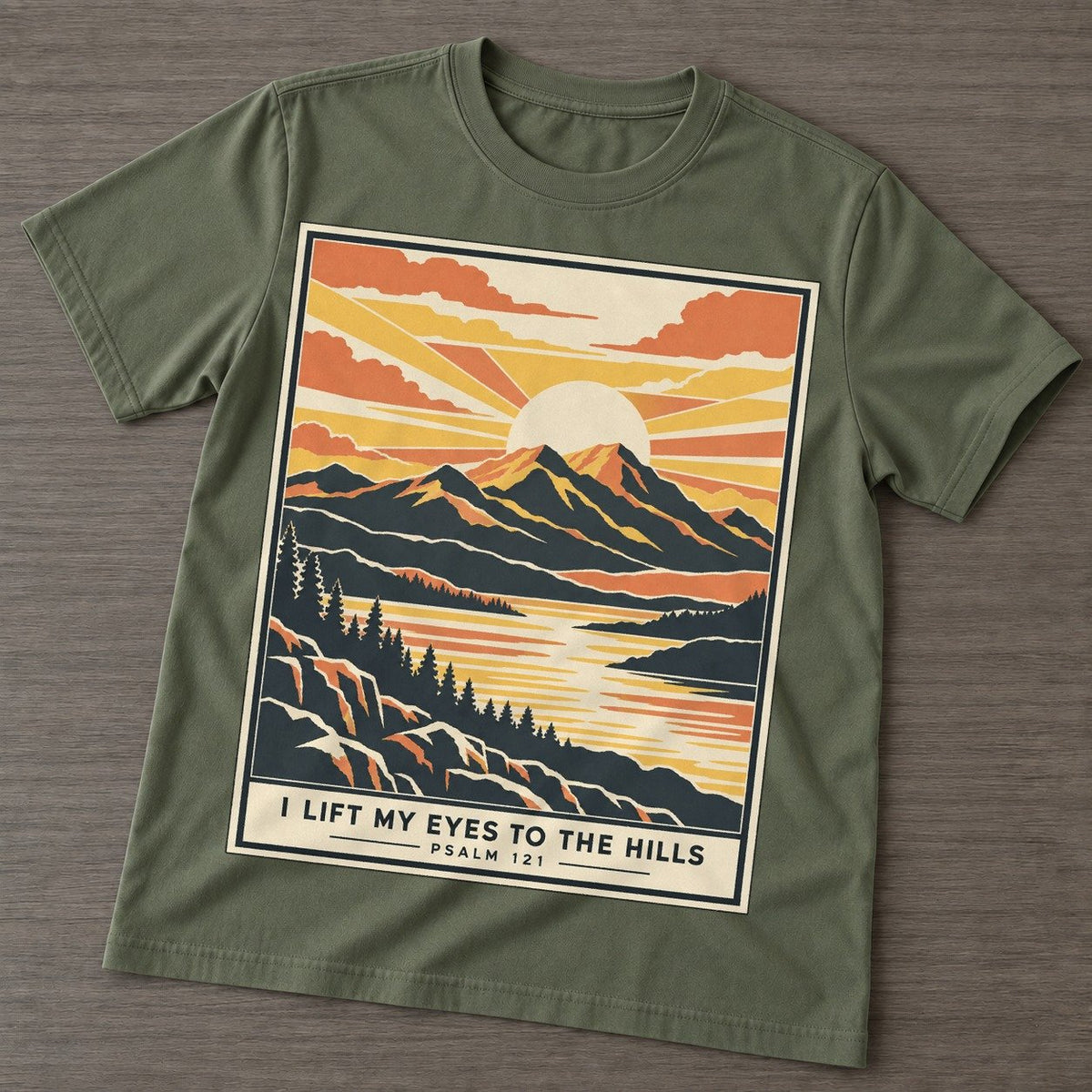 Army Green — front view