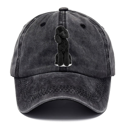 Black Poodle Classic Cap – Graphite